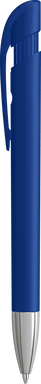 UMA YES matt balpen met metalen punt - Middle blue