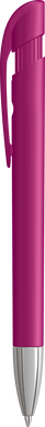 UMA YES matt balpen met metalen punt - Magenta