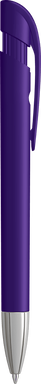 UMA YES matt balpen met metalen punt - Purple