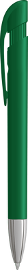 UMA YES matt balpen met metalen punt - Dark green