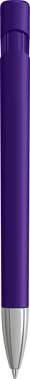 UMA YES matt balpen met metalen punt - Purple