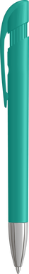 UMA YES matt balpen met metalen punt - Turquoise