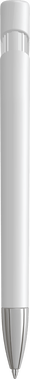 UMA YES matt balpen met metalen punt - White