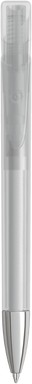 UMA YES frosted balpen met metalen punt - Clear