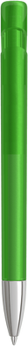 UMA YES frosted balpen met metalen punt - Light green