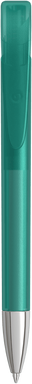 UMA YES frosted balpen met metalen punt - Turquoise
