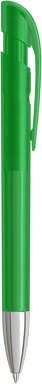 UMA YES frosted balpen met metalen punt - Dark green