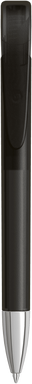 UMA YES frosted balpen met metalen punt - Anthracite