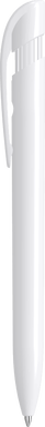 UMA YES polished balpen - White