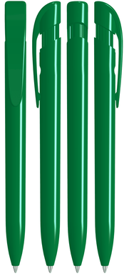 UMA YES antibacterieële polished balpen - Dark green