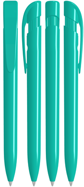 UMA YES antibacterieële polished balpen - Turquoise