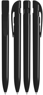 UMA YES antibacterieële polished balpen - Black