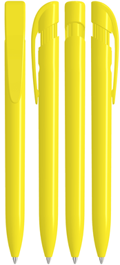 UMA YES antibacterieële polished balpen - Yellow