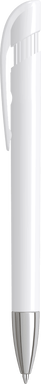 UMA YES polished balpen met metalen punt - White