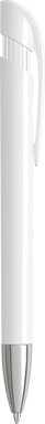 UMA YES polished balpen met metalen punt - White