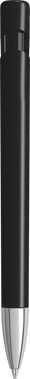 UMA YES polished balpen met metalen punt - Black