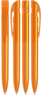 UMA YES transparante balpen - Orange