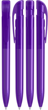 UMA YES transparante balpen - Purple