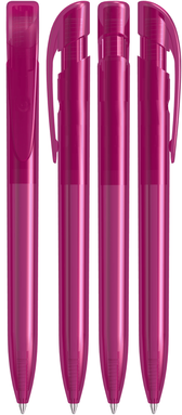 UMA YES transparante balpen - Magenta