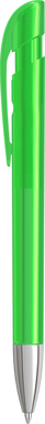 UMA YES transparante balpen met metalen punt - Light green