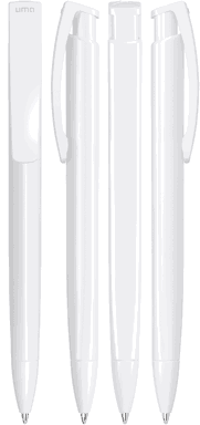 UMA TRINITY balpen - White