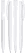 UMA TRINITY balpen - White