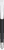 UMA TRINITY soft touch balpen met witte clip en metalen punt - Black