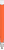 UMA TRINITY soft touch balpen met witte clip en metalen punt - Orange