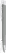 UMA TRINITY soft touch balpen met witte clip en metalen punt - Grey