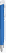 UMA TRINITY soft touch balpen met witte clip en metalen punt - Middle blue