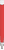 UMA TRINITY soft touch balpen met witte clip en metalen punt - Red