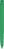 UMA TRINITY soft touch balpen met transparante clip - Dark green