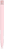 UMA TRINITY soft touch balpen met transparante clip - Pastel rose