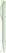 UMA TRINITY soft touch balpen met transparante clip - Pastel green