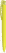 UMA TRINITY soft touch balpen met transparante clip - Yellow