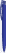 UMA TRINITY soft touch balpen met transparante clip - Dark blue