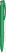 UMA TRINITY soft touch balpen met transparante clip - Dark green