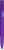 UMA TRINITY soft touch balpen met transparante clip - Purple