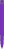 UMA TRINITY soft touch balpen met transparante clip - Purple