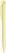 UMA TRINITY soft touch balpen met transparante clip - Pastel yellow
