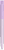 UMA TRINITY soft touch balpen met transparante clip - Pastel violet