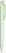 UMA TRINITY soft touch balpen met transparante clip - Pastel green