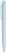 UMA TRINITY soft touch balpen met transparante clip - Pastel blue