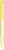 UMA TRINITY soft touch balpen met transparante clip - Pastel yellow