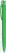 UMA TRINITY soft touch balpen met transparante clip - Light green