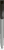 UMA TRINITY soft touch balpen met transparante clip - Grey