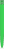 UMA TRINITY soft touch balpen met transparante clip - Light green