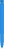 UMA TRINITY soft touch balpen met transparante clip - Light blue
