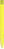 UMA TRINITY soft touch balpen met transparante clip - Yellow