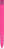 UMA TRINITY gerecyclede balpen met transparante clip - Magenta